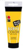 Краска акриловая Marabu-Acryl Color, 100 мл, цвет Средний желтый