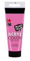 Краска акриловая Marabu-Acryl Color, 100 мл, цвет Розовый
