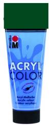 Краска акриловая Marabu-Acryl Color, 100 мл, цвет Темно-зеленый