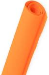 Пластичная замша (фоамиран) 1мм, 60х70см, цвет Оранжевый