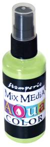 Краска-спрей Aquacolor Spray для техники Mix Media, 60мл, цвет Лайм