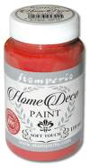 Краска на меловой основе Home Deco, 110 мл, цвет Теплый красный
