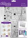 Штамп резин. 10,5х14,8см, Creativity Essentials, Галантерея - Фон