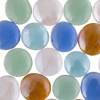 Марблс, стеклянные камни 30-33 мм, цвет Ассорти