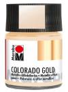 Краска акриловая металлик Colorado Gold, 50мл, цвет Сатин