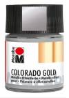Краска акриловая металлик Colorado Gold, 50мл, цвет Темно-серый