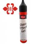 Гель для создания эффекта стеклянных капель Glas-Effekt-Gel кармин красный-402