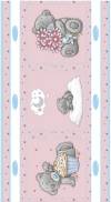 Ткань для пэчворка, панель, 60х110см, серия Лучшие моменты розовый