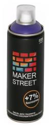 Эмаль аэрозольная для декора и граффити Makerstreet, 400мл, цвет Сине-фиолетовый