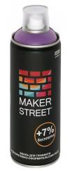 Эмаль аэрозольная для декора и граффити Makerstreet, 400мл, цвет Аметистовый