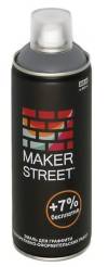Эмаль аэрозольная для декора и граффити Makerstreet, 400мл, цвет Мокрый асфальт