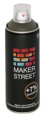 Эмаль аэрозольная для декора и граффити Makerstreet, 400мл, цвет Серо-коричневый