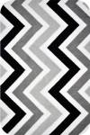 , 4848 ,  Chevrons&Zigxags Cuddle, Blk/Silver/Snow