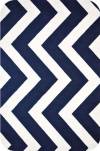 , 4848 ,  Chevrons&Zigxags Cuddle, Navy/Ivory