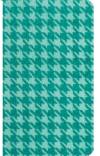 , 4848 , Houndstooth,  Teal/Saltwater