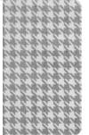 , 4848 , Houndstooth,  Silver/Snow