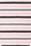 , 4848 , Mini Stripe Cuddle,  Blush/silver