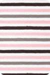 , 4848 , Mini Stripe Cuddle,  Blush/silver