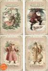   4 Christmas postcards