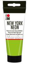 Флуоресцентная светящаяся краска New York Neon, 100 мл, цвет Зелёный