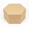 Заготовка из картона, коробочка шестиугольная, 12х5,6см