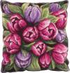 Набор для вышивания подушки Тюльпаны