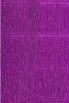 Гофрированная бумага, 50см х 2,5 м., цвет Фиолетовый