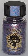 Блестки Glitter Powder, 45мл, цвет Красный-синий