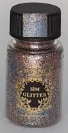 Блестки Glitter Powder, 45мл, цвет Красный-жёлтый-синий