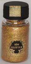 Блестки Glitter Powder, 45мл, цвет Золото голографическое