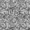 Текстурный лист, 9х9см, Листья орнамент