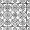 Текстурный лист, 9х9см, Марокканская плитка