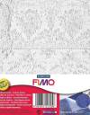 Текстурный коврик для полимерной глины Кружево, 16,5х15,2см