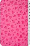 , 4848 , Embossed Heart,  Fuchsia