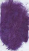 Перья декоративные, 10-15 см, цвет Пурпурный