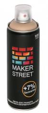 Эмаль аэрозольная для декора и граффити Makerstreet, 400мл, цвет Телесный