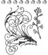 ����� ����������� + ������ Clear Stamps, swirls