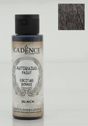 Краска акриловая для состаривания Antiquing Paint, 70мл, цвет Черный