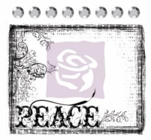   +  Clear Stamps, PEACE