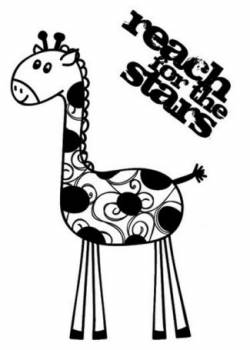  , Clear Stamps, GIRAFFE