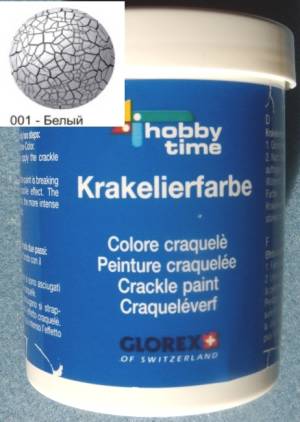 - Glorex-Krakelierfarbe, 100,  