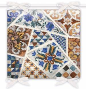 Набор для вышивания подушки Мозаика