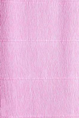 Гофрированная бумага, 50см х 2,5 м., цвет Розовый