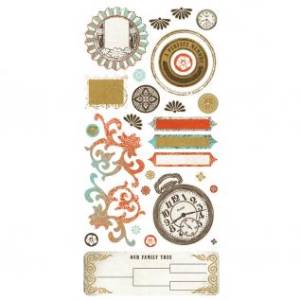   ,  Element Stickers, :Basics - Heritage Themed